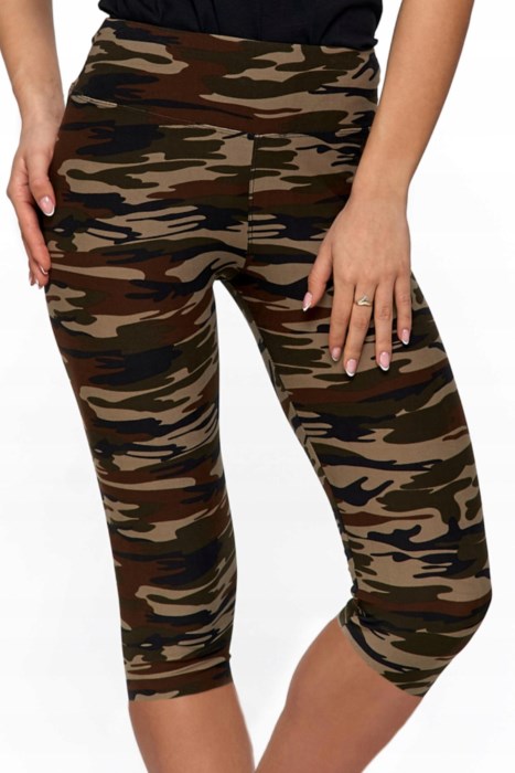 Κολάν Κάπρι Καμουφλάζ 3/4 ψιλόμεσο super elastic