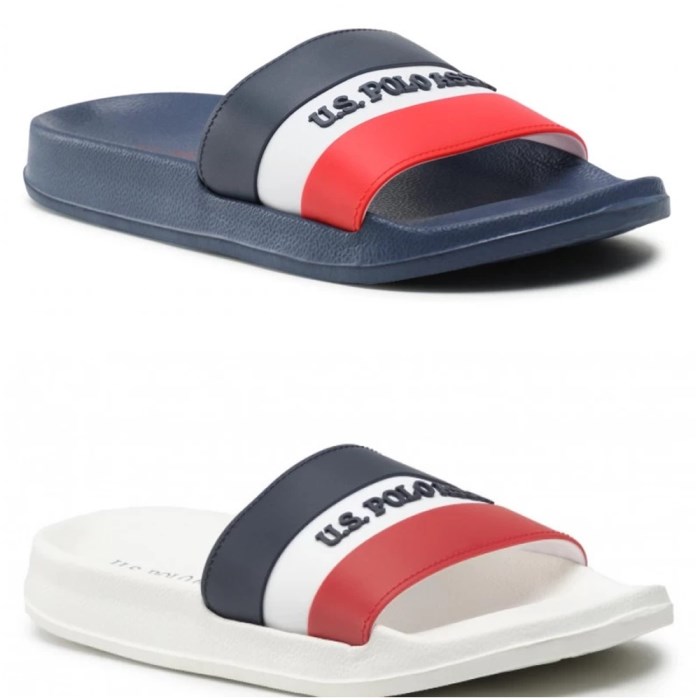 Ανδρικές Σαγιονάρες Us Polo Assn Pool Slides Καουτσούκ