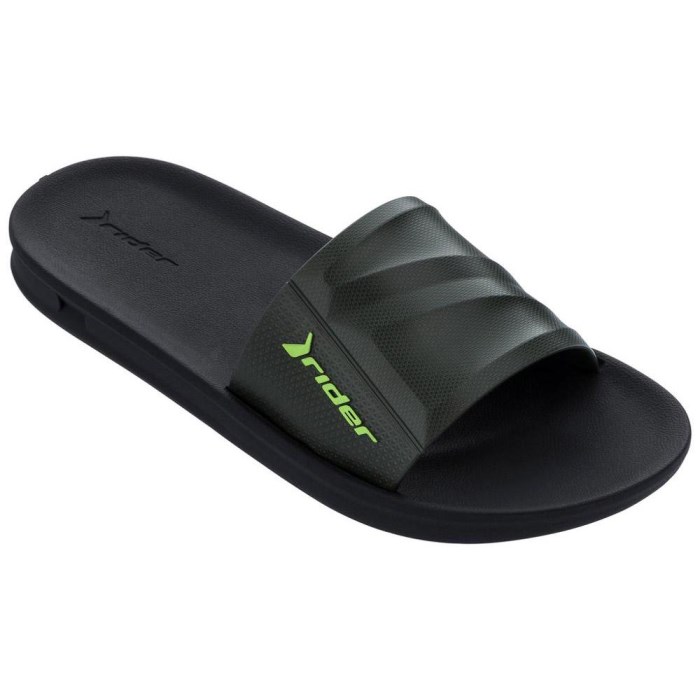 Ανδρική Σαγιονάρα ανατομική RIDER BLACK/GREEN
