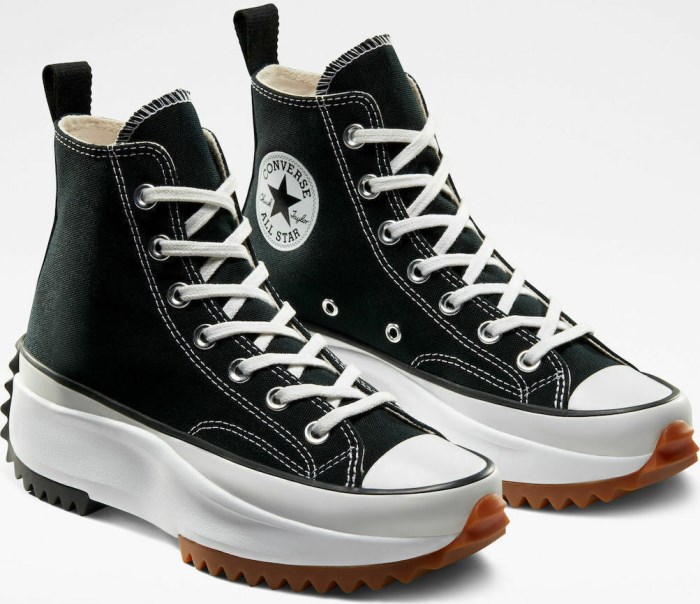 Converse Run Star Hike Hi Flatforms Μποτάκια