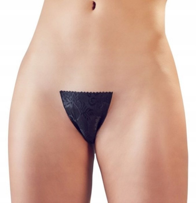 Αυτοκόλλητο string χωρίς ραφές μαύρο