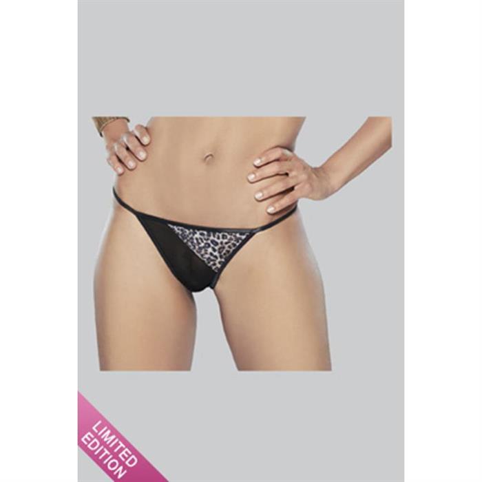 Brazil String μοτίβο leopard S-XL