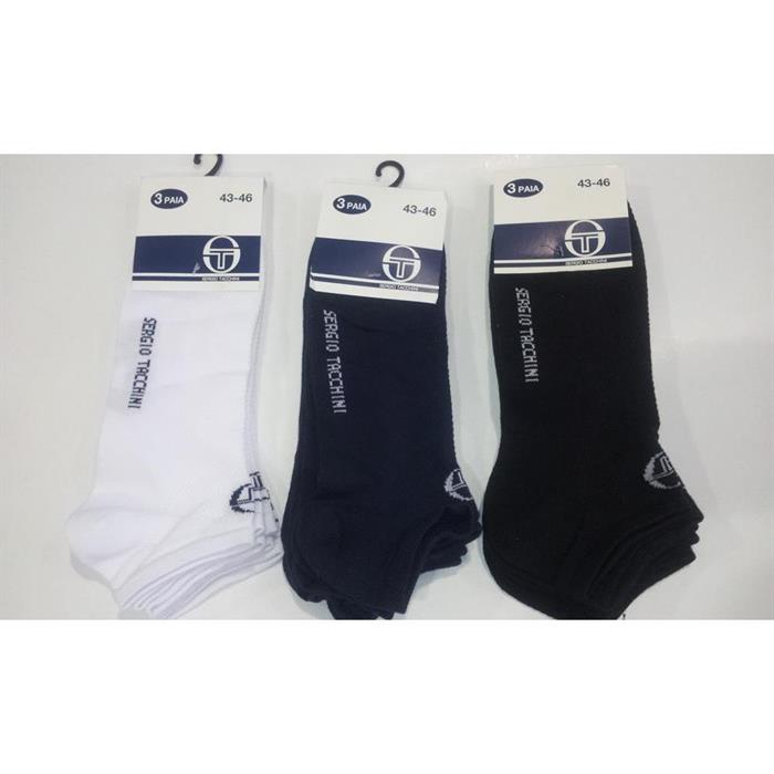 Ανδρικές Κάλτσες Κοντές sergio tacchini οικονομική συσκευασία 3ΤΕΜ