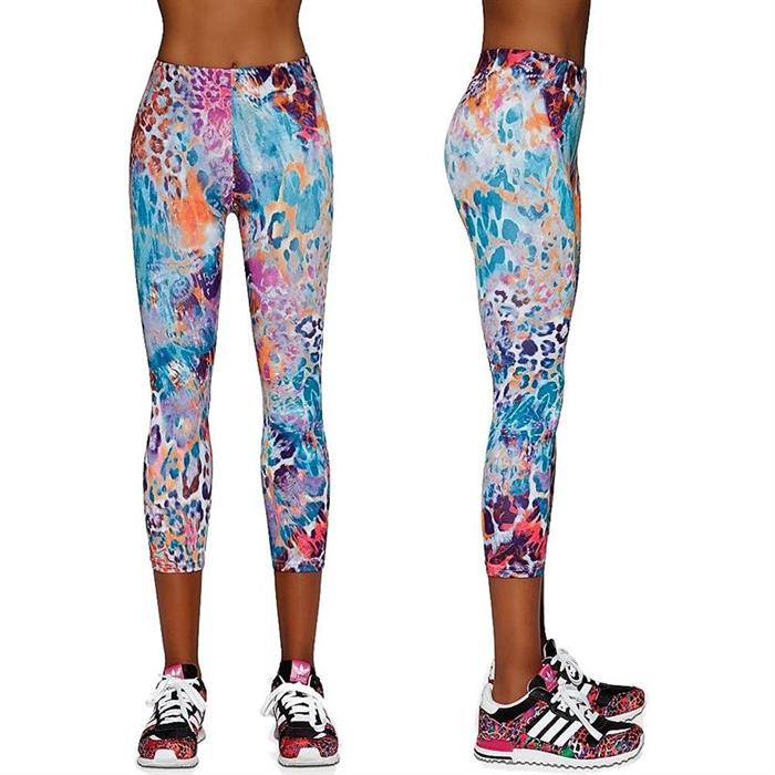 Αθλητικό κολάν multicolor (Fitness super elastic) 3/4