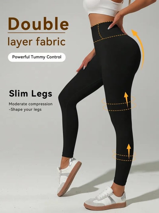 Αθλητικό Κολάν Push-Up χωρίς ραφές