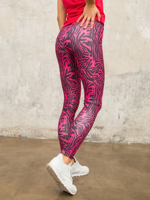 Αθλητικό κολάν Fitness super elastic animal print