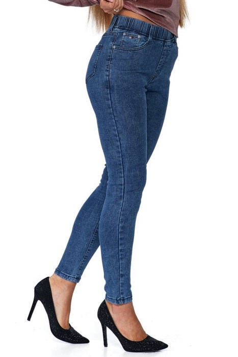 Τζιν High Waist Skinny Push Up 