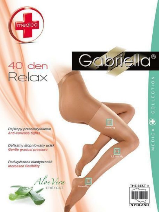 Καλσόν Διαβαθμισμένης Συμπίεσης 40den με Aloe Vera