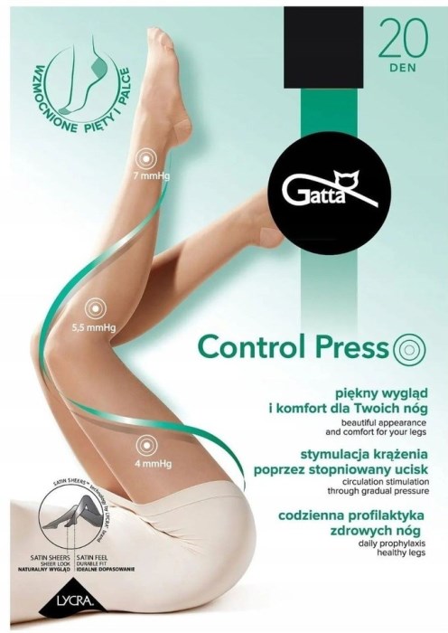 Καλσόν Διαβαθμισμένης Συμπίεσης 7 mmHg-5,5 mmHg-4 mmHg