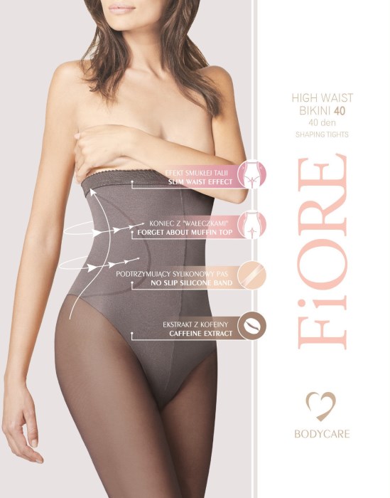 Total Shaper καλσόν 40DEN με ενσωματωμένο λαστέξ και ιόντα αργύρου 