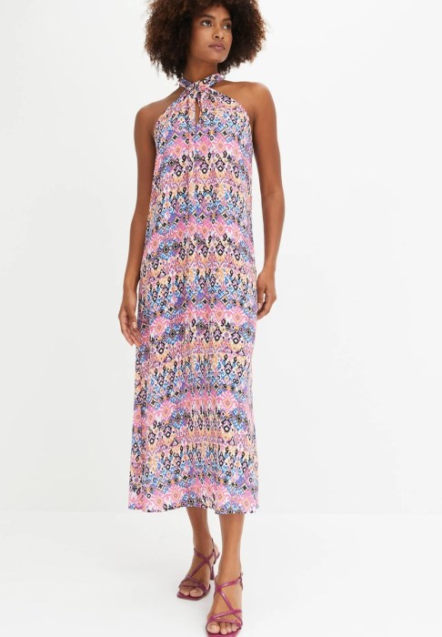 Bonprix Καλοκαιρινό Maxi Φόρεμα Multicolor