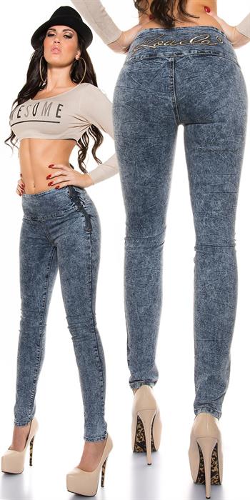 Τζίν ελαστικό Ψηλόμεσο slim line-fit